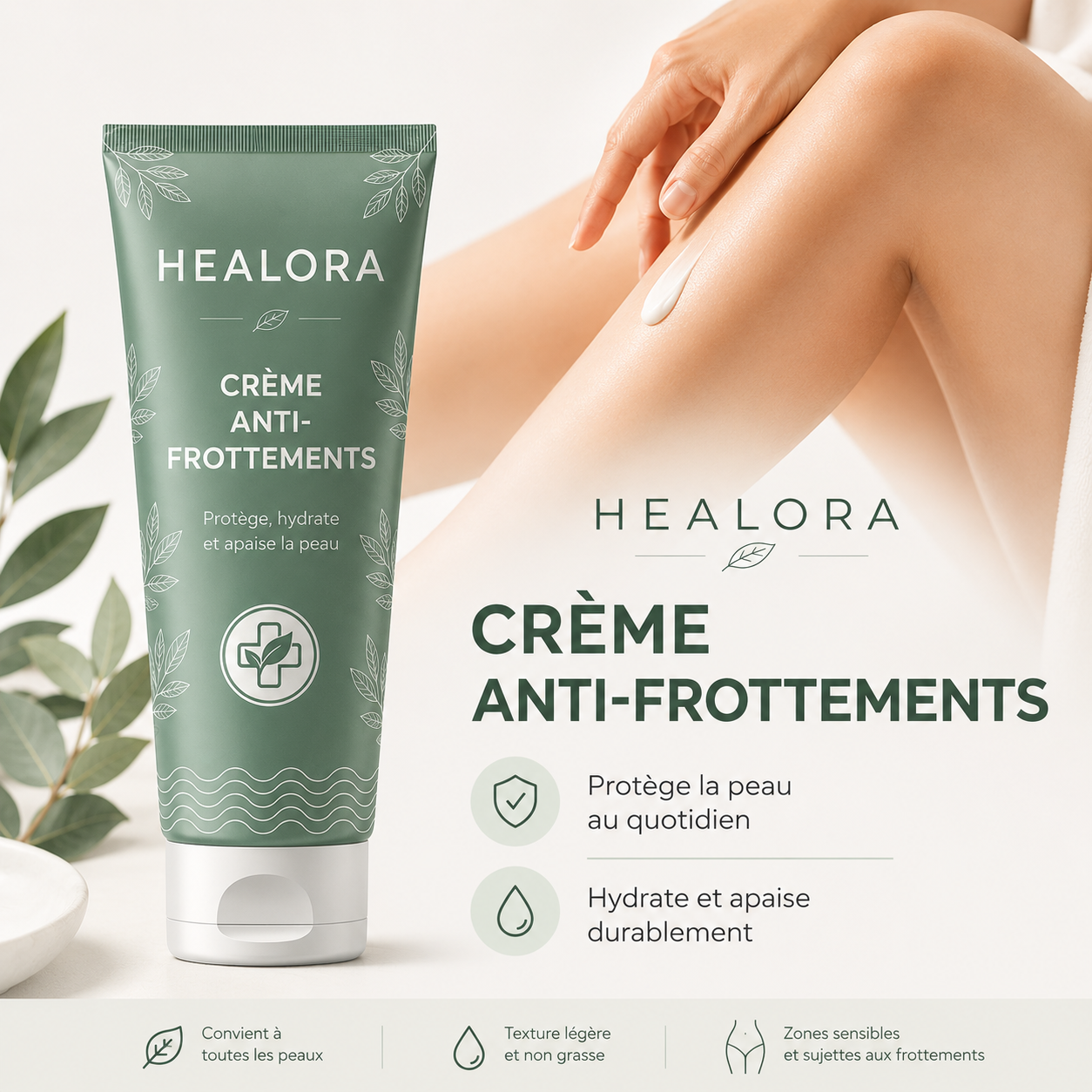 Healora – Crème Anti-Frottements