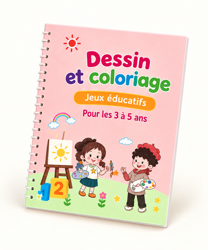 Les Cahiers Magiques - Cahier d'apprentissage réutilisable en 3D