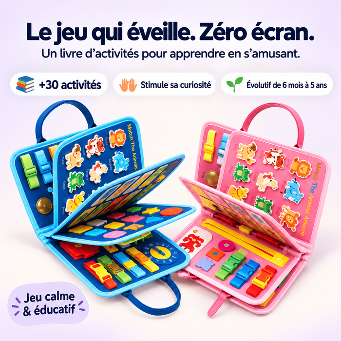 Ma Première Valise d’Activité - Jeu Montessori