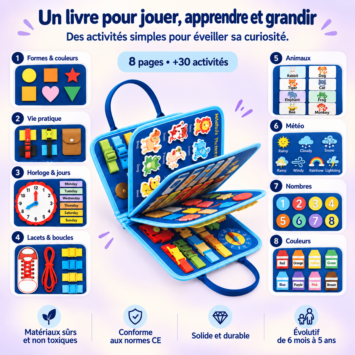 Ma Première Valise d’Activité - Jeu Montessori