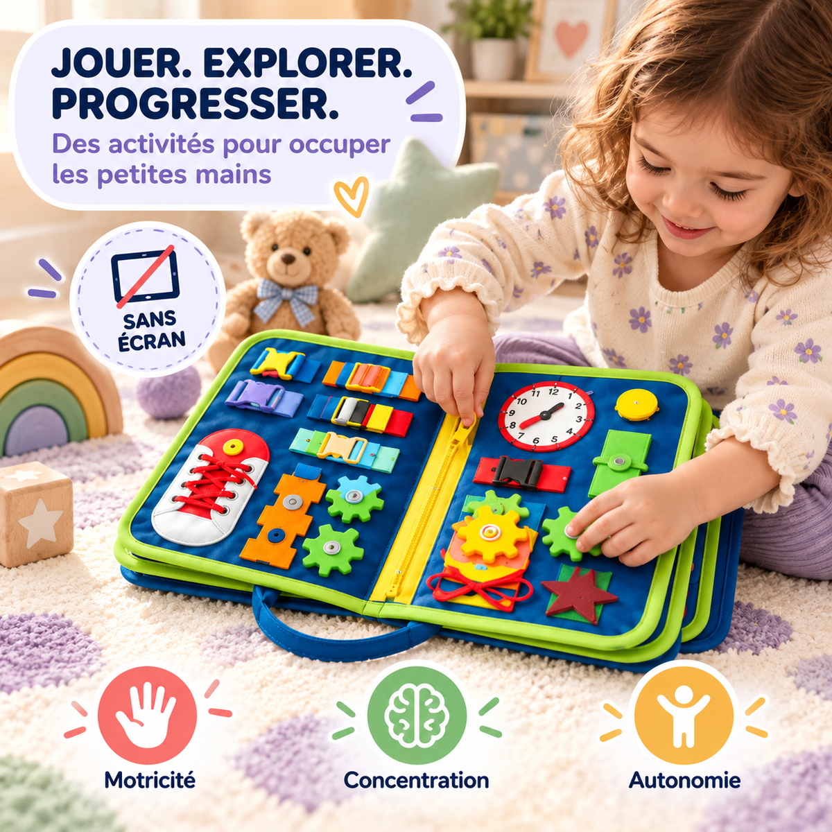 Ma Première Valise d’Activité - Jeu Montessori