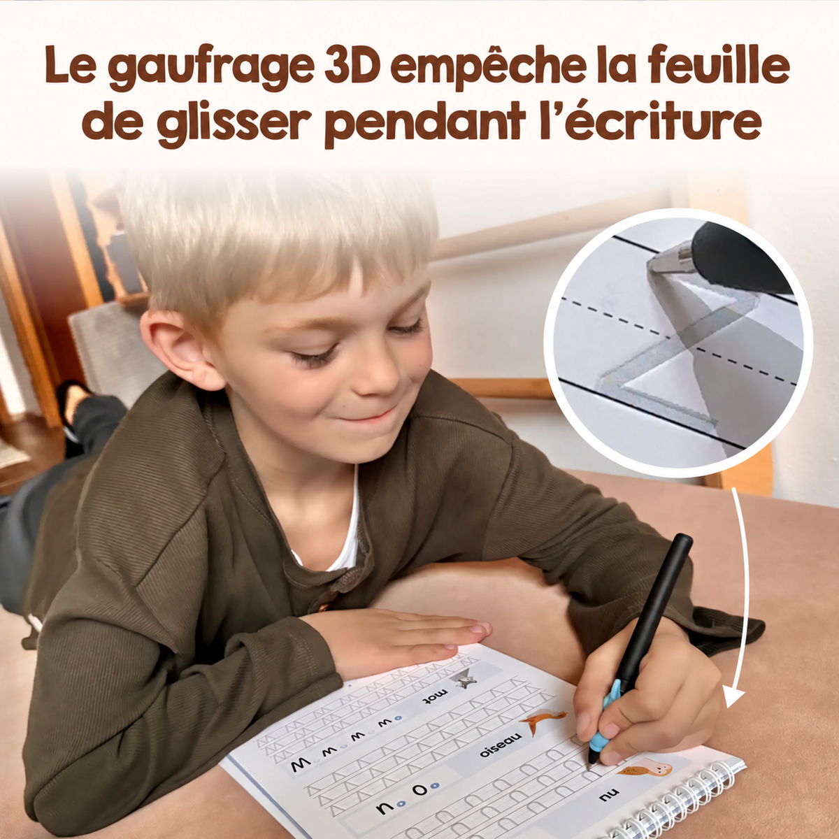 Les Cahiers Magiques - Cahier d'apprentissage réutilisable en 3D