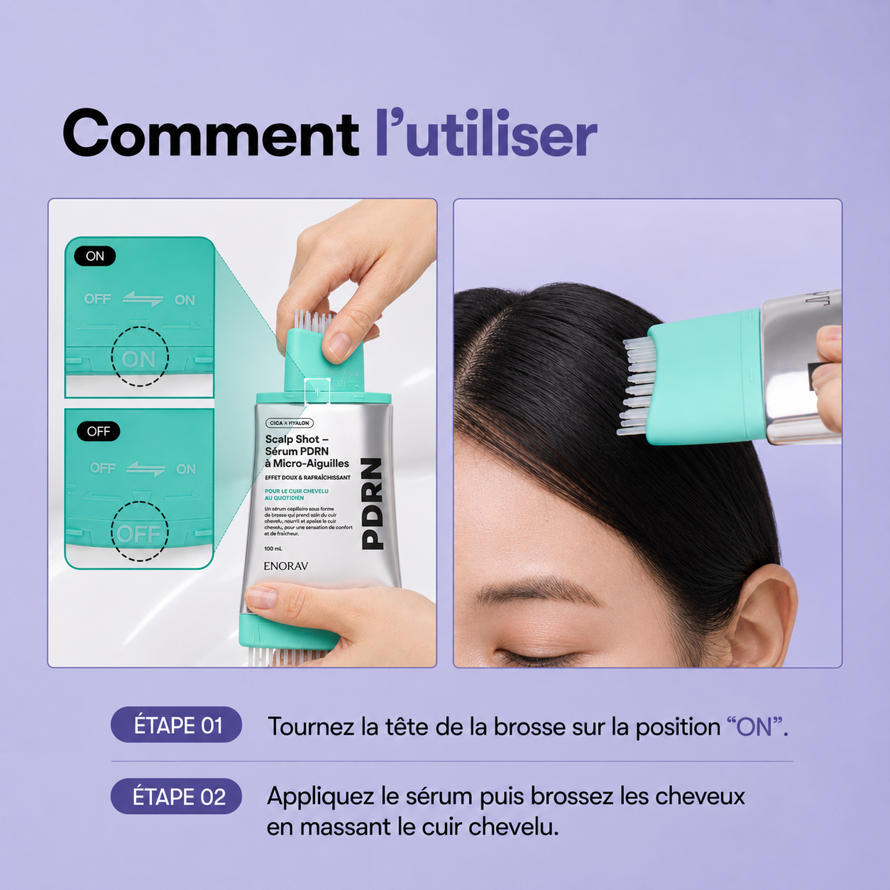 Scalp Shot – Sérum PDRN à Micro-Aiguilles