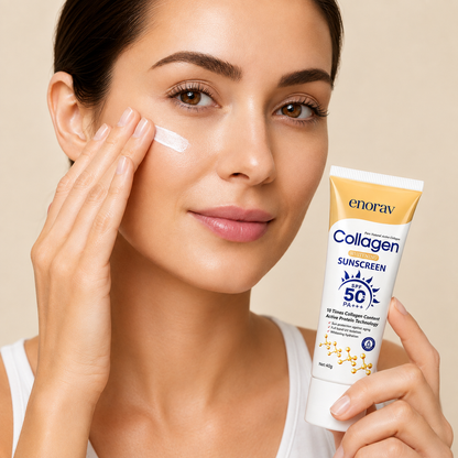 Crème solaire collagène SPF 50+