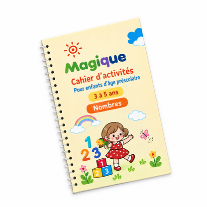 Les Cahiers Magiques - Cahier d'apprentissage réutilisable en 3D